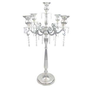 Available Custom Metal Gravure Printing Candle Holder Hot Selling <b>Candelabras</b> for Homes for Christmas Occasions Packed in Boxes - Product Image 1