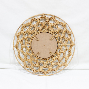 Artex Dong Thap Factory <b>Vintage</b> Antique Oval Wall <b>Mirror</b> Handmade Home Decor - Product Image 4