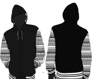 Chaqueta universitaria de cuero PU de alta calidad Unisex con cuello levantado y bordado de letras de béisbol personalizado Jersey de estilo Formal para hombre - Product Image 2