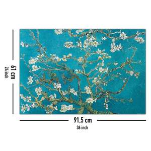 Póster de las flores de almendro de Vincent Van Gogh de 1890, diseño de naturaleza muerta de estilo moderno, material de papel - Product Image 4