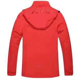 Chaqueta cortavientos impermeable con capucha para hombre, impermeable ligero de carcasa suave para exteriores, ropa deportiva para senderismo y correr - Product Image 4