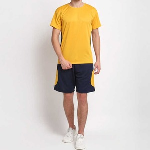 Printemps Eté Sports et Loisirs Ensemble Deux Pièces Spot Vente en Gros Lâche Respirant Vacances Short à Manches Courtes Hommes T-shirt Costume - Product Image 4