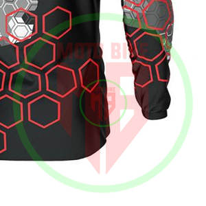 Maillot de motocross neuf, vêtements d'équipe de course, manches longues, maillots de motocross 100% polyester, chemise de course de motocross personnalisée - Product Image 6