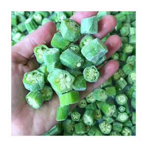 Légumes congelés gombo IQF du Vietnam cultivés et emballés frais sans additifs adaptés à la cuisine végétalienne et aux exportations de curry - Product Image 3