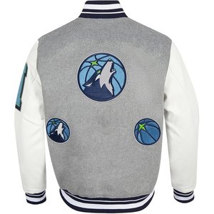 Vente chaude Gris Broderie Personnalisée Conception Varsity Hommes Vestes Letterman Homme Vestes Causal Hiver Vestes pour homme Respirant - Product Image 2