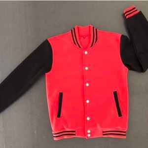 Veste en cuir au design nouveau avec broderie de logo imprimée unisexe vente en gros bon marché - Product Image 3