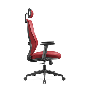 Mobilier de bureau à dossier haut chaise de bureau en maille chaises ergonomiques chaise de bureau avec appui-tête chaises de bureau à domicile en gros - Product Image 4