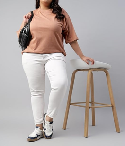 Prix d'usine T-shirts en coton décontractés grande taille pour femmes Logo personnalisé à manches courtes et col rond pour une utilisation en salle de sport été respirant - Product Image 2