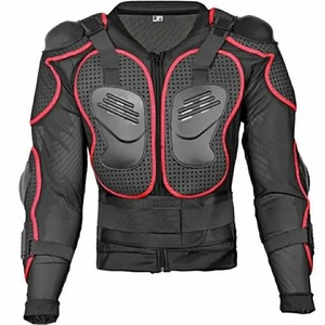 Chaqueta de Motociclismo con Protección Certificada CE, Chaqueta de Motociclismo Profesional de Carreras con Protección para Hombros, Codos y Espalda - Product Image 5