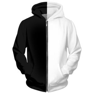 Sudadera con Capucha Personalizada de Dos Tonos, 100% Algodón, Hombros Caídos, Felpa de Alta Calidad, Bloques de Color en Contraste, para Hombre - Product Image 6