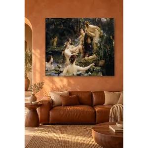 Impression sur toile Fida Henrietta Rae Hylas et les nymphes - Product Image 3