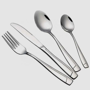 Ensemble de couverts à manche martelé en nid d'abeille Couverts à manger en acier inoxydable à revêtement PVD doré Ensemble d'ustensiles de cuisine 6 pièces fabriqué en Inde - Product Image 2
