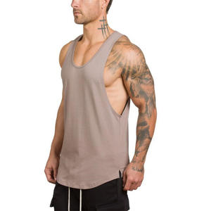 Débardeur de sport pour homme de haute qualité, logo personnalisé OEM, design personnalisé, musculation, salle de sport, fitness - Product Image 3