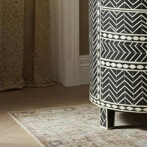 Table basse en os incrusté de qualité d'exportation, fabrication artisanale, travail d'incrustation de qualité supérieure, meubles de salon artistiques et élégants pour l'exportation - Product Image 2