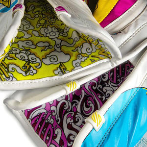 ถุงมือชกมวยหนังแท้สำหรับมืออาชีพสินค้ามาใหม่ถุงมือฝึกพิมพ์ลาย100% ปรับแต่งได้ - Product Image 5