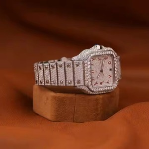 นาฬิกาหรูคุณภาพสูงสำหรับผู้หญิง หน้าปัดแบบอนาล็อก พร้อมสายรัดข้อมือดีไซน์แบบเครื่องประดับ มีจำหน่ายทั่วโลก - Product Image 3