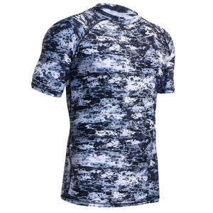 Chemises Singlet Imprimées 100% Polyester Personnalisé Uni Poids Lourd Logo O Cou Haut D'entraînement Surdimensionné avec Motif Imprimé - Product Image 3