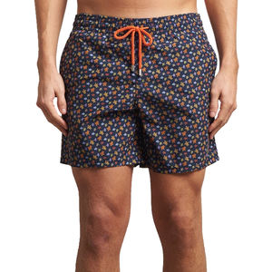 กางเกงขาสั้นชายหาดผู้ชายแบบสั่งทำพิเศษ ระบายอากาศ กันลม แห้งเร็ว 100% โพลีเอสเตอร์ พิมพ์ลายแบบซับลิเมชั่น สไตล์ลำลอง ทอแบบไม่ถักทอ - Product Image 2
