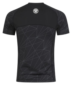 เสื้อรัดรูปคอตั้งพิมพ์ลายดิจิทัลแบบแห้งเร็วสำหรับผู้ใหญ่2025ผู้ชาย - Product Image 2