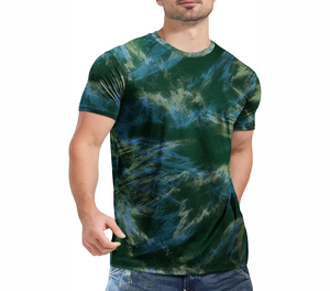 เสื้อยืดพิมพ์ลายสำหรับผู้ชายเสื้อยืดวินเทจผ้าฝ้ายโพลีเอสเตอร์50/50แบบกำหนดเอง - Product Image 5