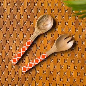 FAIZA CRAFT-Cuchara de resina para ensalada de sopa Kheer, apta para lavavajillas, sin BPA, para cocina, hogar, boda, fiesta - Product Image 2