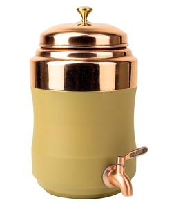 Distributeur d'eau en cuivre nouvellement arrivé distributeur d'eau en cuivre fabriqué à la main en métal haute finition pour les fournitures de cuisine et de Restaurant - Product Image 4