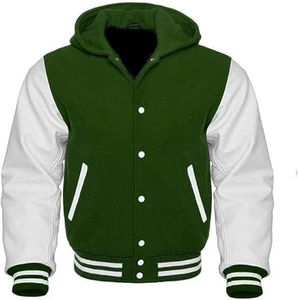 Vestes pour hommes Letterman Varsity personnalisées en usine pour hommes Blousons bombardiers de baseball veste Letterman du lycée pour hommes - Product Image 6