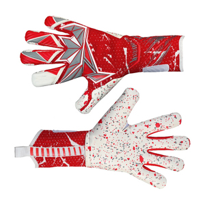Gants de football avec une forte adhérence en latex et un dos respirant, gants de gardien de but professionnels avec paume résistante aux chocs - Product Image 6
