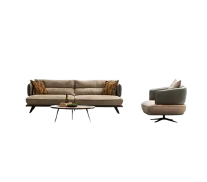 Luxury Sofa Set Sofa 3 Seater Armchair Fabric Modern Multicolor Modern Set new