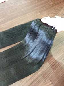 Extensión recta de hueso de trama SDD, fábrica cruda, venta al por mayor, tramas de cabello humano, cabello cosido, envío a EE. UU., proveedor de cabello humano del Reino Unido - Product Image 4