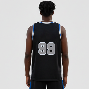 Conjunto de Uniforme de Baloncesto OEM para Equipo, Malla Transpirable Personalizada para Adultos, Camiseta de Baloncesto Estampada en Blanco para Hombre 2026 - Product Image 6