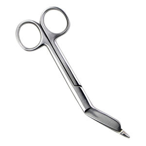 Venta superior, vendaje de acero de alta calidad, tijeras Lister, hoja curva, instrumento quirúrgico, uso de enfermería, fuente de alimentación Manual CE - Product Image 6