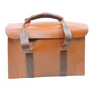Weekender personnalisé sac de sport élégant vintage en cuir véritable pour les médecins utilisation de bureau sac de voyage à la main avec motif personnalisé - Product Image 1