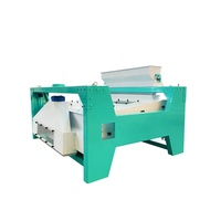 Nettoyeur rotatif WUFENG TQLM125, capacité 10-32 T/H, machine de nettoyage des grains à moteur, élimination des impuretés légères, riz paddy, grandes et petites impuretés