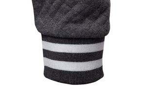 Chaqueta de béisbol con logotipo bordado de marca personalizada para hombre, Sudadera con capucha de lana de algodón, chaquetas universitarias, chaqueta de béisbol para hombre - Product Image 6