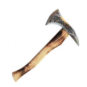 ขวานโทมาฮอว์กทำด้วยมือทำจากเหล็กกล้าคาร์บอนสูงล่าสัตว์ทำด้วยมือ - Product Image 1