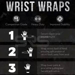 Enveloppes de poignet de gymnastique d'haltérophilie sportive 2025 chaînes de force enveloppement de mains personnalisé de haute qualité - Product Image 6