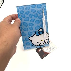 Baby Blue Cheetah Wholesale Price Cartoon Sustainable Acrylic Lash Pallet Tile With <b>Magnet</b> for Tweezer Custom Logo Eyelash Tiles - Product Image 3