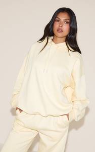 <b>Top</b> Quality Custom Latest Butter Cream <b>2</b> Piece Women's Hooded Tracksuit Set Full Length Women's <b>2</b> Piece Jogger & Sweat Suit Set - Product Image 4