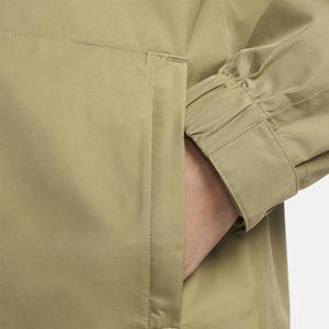 Chaqueta Cortavientos Impermeable para Mujer, Diseño Moderno, Talla Grande, Chaqueta de Exterior con Cierre Frontal de Doble Deslizador - Product Image 4