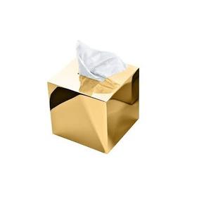 ที่วางกระดาษทิชชู่ทองเหลืองขนาดกลาง,อุปกรณ์จัดระเบียบบนโต๊ะในบ้านแนวมินิมอล - Product Image 5