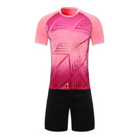 Conjunto de Uniforme de Fútbol Versión Jugador Calidad Tailandesa Original 24/25 Unisex Personalizable Transpirable 100% Poliéster Cuello Redondo Liso