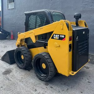 รถตักล้อยาง CAT 226D ราคาโรงงาน เครื่องจักรก่อสร้างขนาดเล็ก 4 ล้อ สภาพดีเยี่ยม เครื่องยนต์ Caterpillar ระบบ KYB - Product Image 2
