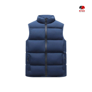 Gilet matelassé zippé Ryan Pro Gear, gilet matelassé respirant, gilet matelassé ajusté, gilet pour temps froid - Product Image 2