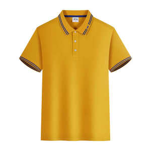 Polo liso de alta calidad para hombre, camisetas polo de golf informales deportivas de manga corta en blanco para venta al por mayor - Product Image 1