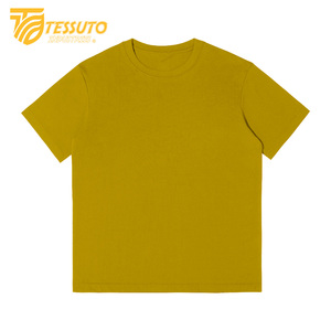 Tessutto เสื้อยืดผ้าฝ้าย100% หนักมากสำหรับผู้ชายและผู้หญิงพิมพ์ลายคุณภาพสูงแบบกำหนดเอง - Product Image 1