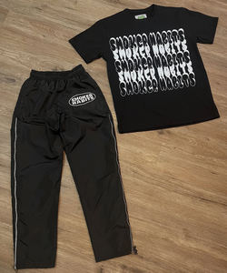 เสื้อผ้าผู้ชายสำหรับฤดูหนาว สวมใส่สบาย น้ำหนักเบา กันลม ทรงหลวม คอวี แขนสั้น ดีไซน์ชายเสื้อผ่าข้าง ไซส์ใหญ่ - Product Image 6