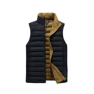 Veste matelassée unisexe à manches courtes, légère et entièrement zippée, couleurs unies brillantes pour le printemps, style streetwear, sweat à capuche - Product Image 2