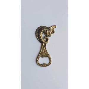 Handmade Brass Sea Horse Bottle Opener Antique Gold Finish Fish Beer Opener Unique Nautical Barware Gift & <b>Bar</b> <b>Accessory</b> - Product Image 1