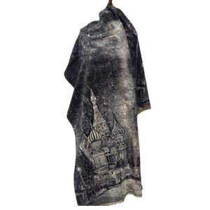 2025 chal de Pashmina de Cachemira de lujo de alta calidad para mujer, bufanda tradicional con patrón de hojas de invierno para Otoño/Invierno - Product Image 2